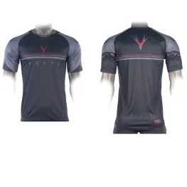 חולצת רכיבה WHYTE צבע אפור MIDNIGHT