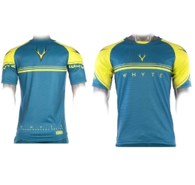 חולצת רכיבה WHYTE צבע כחול PETROL