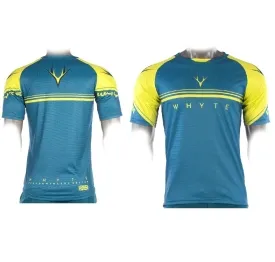 חולצת רכיבה WHYTE צבע כחול PETROL