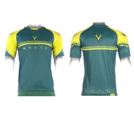 חולצת רכיבה WHYTE צבע ירוק LIME