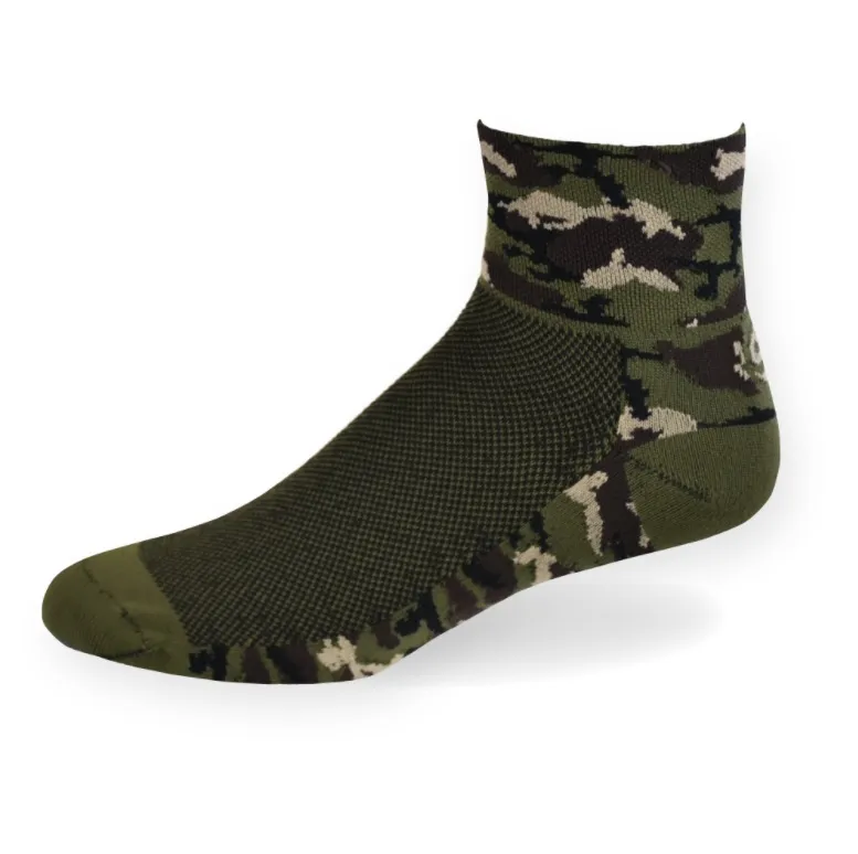 גרביים Camo Jungle Green