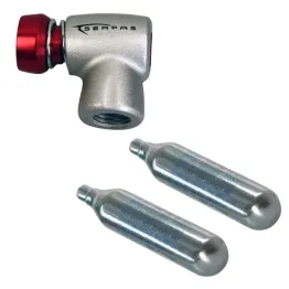 ראש ניפוח CO2 עם 2 בלונים סרפס